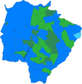 Elecciones estatales de Mato Grosso del Sur de 2022