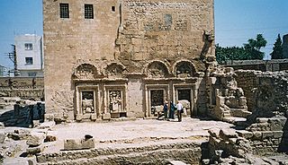 La recientemente excavada iglesia de San Jacobo, en Nísibis.