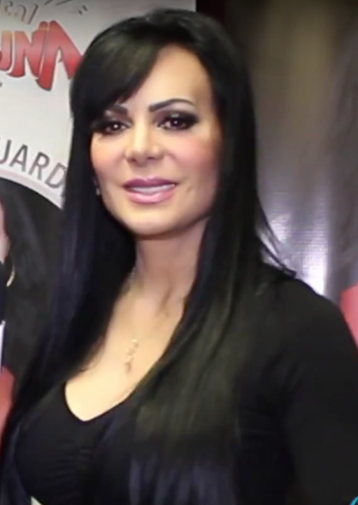 Maribel Guardia during an interview in January 2017