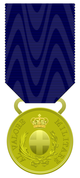 File:Medaglia d'oro al valor militare-regno.svg