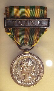 Vignette pour Médaille commémorative de l'expédition du Tonkin