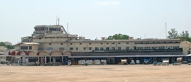 The old terminal (1945) at Meenambakkam