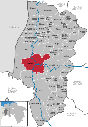 So kommt man zu Meppen mit den Öffentlichen - Mehr zum Ort Hier