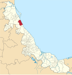 Tuxpan - Karte