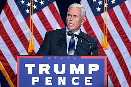 Pence speaks at a campaign rally in Phoenix, Arizona, August 2016.