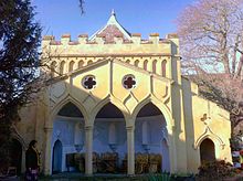 The Gothic Folly in the Minories' garden Minories Gothic Folly.jpg