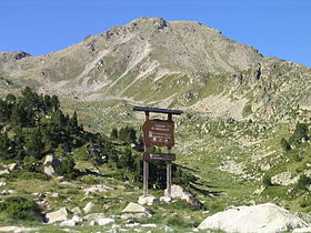 O pico de Montmalús