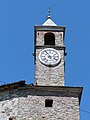 La torre dell'orologio e della casa del boia, Morsasco, Piemonte, Italia