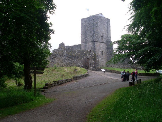 Mugdock Castle was the clan's stronghold