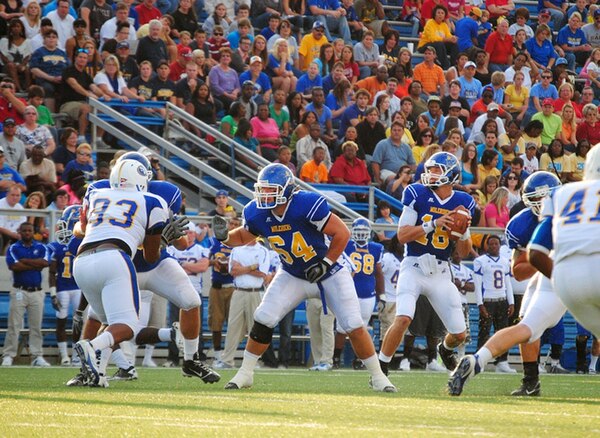 Muleriders football game