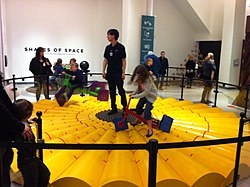 Museum of Mathematics-New York-Square Wheeled Tricycles.jpg