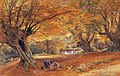 Burnham Beeches, de Myles Birket Foster, século XIX.