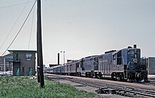 N&W 2477 and 485, both ex-Wabash with Train 4, the Wabash Cannon Ball departing Decatur, Illinois, May 1966 N&W (ex-Wabash) Train Time at Decatur, IL on May 7, 1966 by Roger Puta - 8 Photos (26967327422).jpg