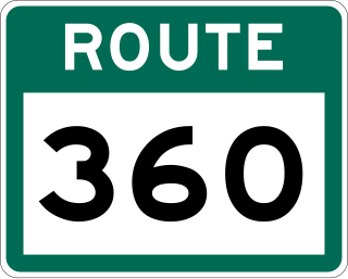 <span class="mw-page-title-main">Newfoundland and Labrador Route 360</span>