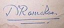 Firma de Rama Rao