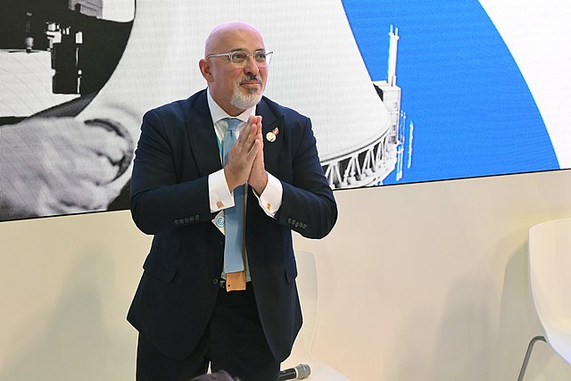 Zahawi at COP26 in 2021
