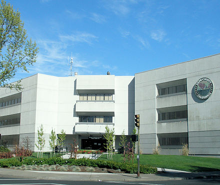 The Napa County Administration Building