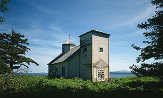 Church of the Nativity of the Theotokos, Afognak Historic Russian Orthodox church in Afognak, Alaska