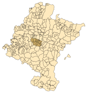 Navarra - Mapa municipal Zonificacion 2000 Puente la Reina.svg