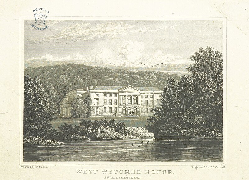 File:Neale(1818) p1.136 - West Wycombe House, Buckinghamshire.jpg