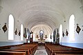 La nef de l’église Notre-Dame-de-la-Nativité.