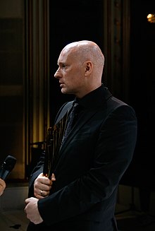 Alvis Hermanis mit dem Nestroy-Theaterpreis 2010 als bester Regisseur