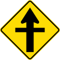 Crossroads with priority