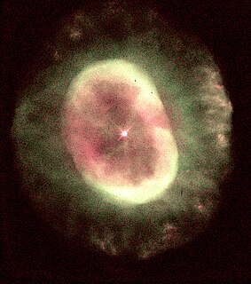 NGC 7662 Planetary nebula in the constellation Andromeda