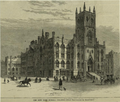 Вигляд Гантерського коледжу в 19-му столітті (фото з 1874 р.)