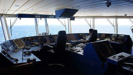 Bridge on the Norwegian Jade