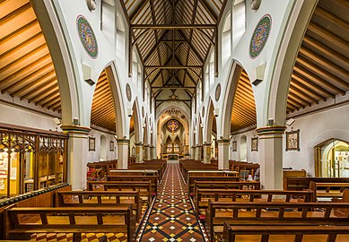 The nave looking east