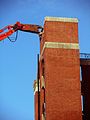 Nurses Home - Josephine Butler 11 February 2014 During demolition.