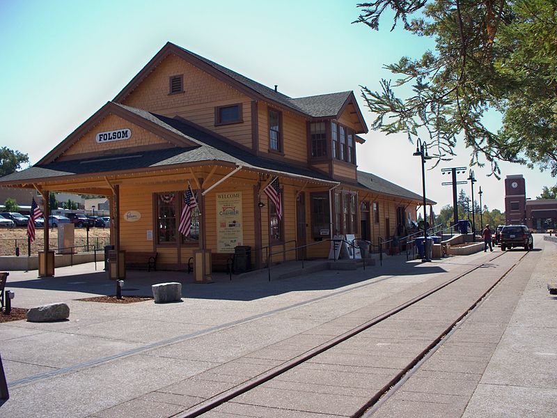 File:Old Rail Road Depot, Folsom, Calif..jpg