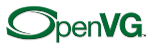 Official logo of OpenVG