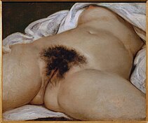 L'Origine du monde
, an oil painting by Gustave Courbet Origin-of-the-WorldFXD.jpg