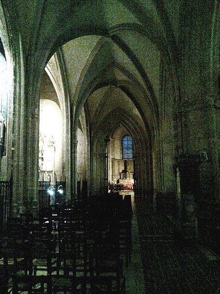 File:Orne Alencon Eglise Notre-Dame Bas Cote Gauche - panoramio.jpg