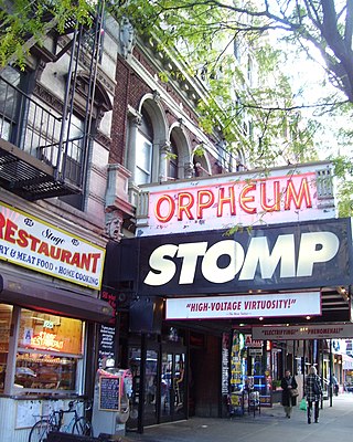 <span class="mw-page-title-main">Orpheum Theatre (Manhattan)</span> Off-Broadway theater in Manhattan, New York