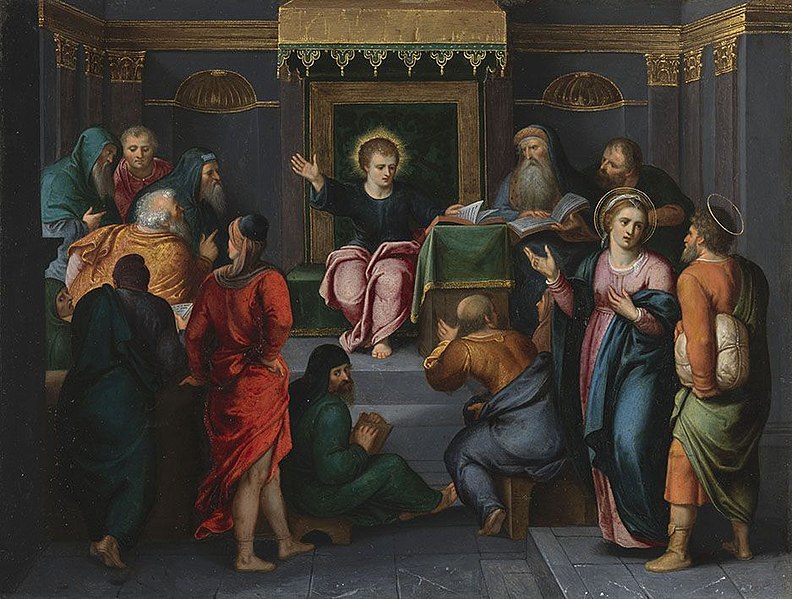 File:Otto van Veen - Der zwölfjährige Jesus im Tempel - 1865 - Bavarian State Painting Collections.jpg