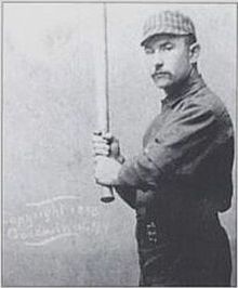 Oyster Burns, player-manager of the Newark Colts in 1896 Oyster Burns.jpg