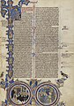 Initial I: Scenes of the Creation of the World and the Life of Christ, Italian, about 1250–1262, fol. 4