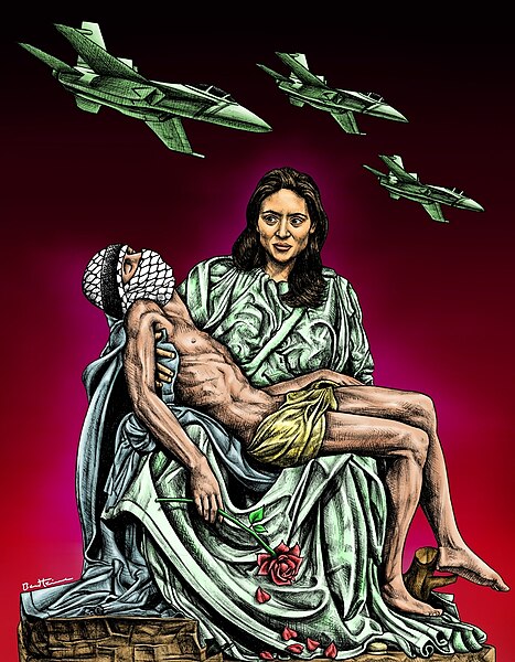 File:Palestinian Pieta (Ben Heine).JPG