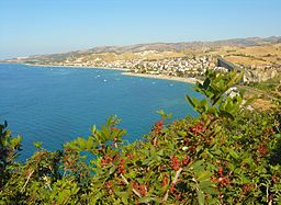 Panoramic view of Bova Marina - Province of Reggio Calabria - Italy - 16 Aug. 2014.jpg