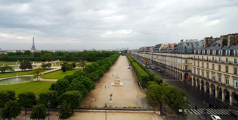 File:Panoramics of Jardin des Tuileries, Paris, from Musée des Arts Décoratifs.jpg