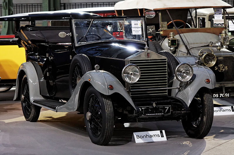 File:Paris - Bonhams 2013 - Rolls-Royce 20HP tourer - 1927 - 005.jpg