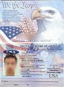 America passport oricon