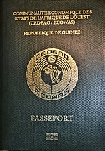 Vignette pour Passeport guinéen