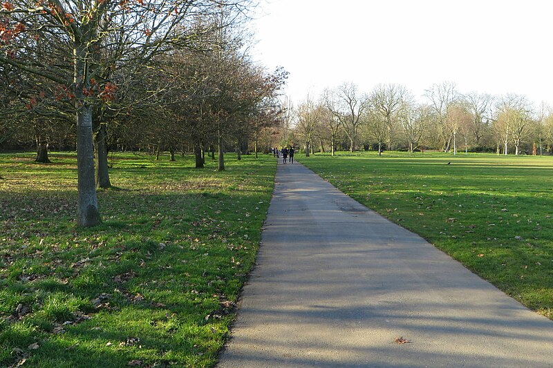 File:Path by the trees in Regents Park - geograph.org.uk - 6070404.jpg