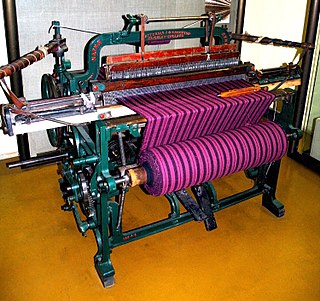 <span class="mw-page-title-main">Loom</span> Device for weaving textiles