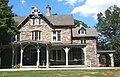 Francis Cope House, 1 Awbury Road, Philadelphia, Pennnsylvania 19138-1505. Built 1860, now offices of the Awbury Arboretum. Front view.