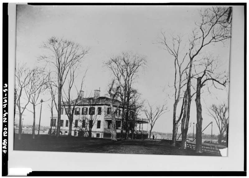 File:Photocopy of photograph, photographer unknown, circa 1910-40 GENERAL VIEW FROM SOUTHEAST - Gracie Mansion, Carl Schurz Park, East Sixty-eighth Street, New York, New York County, HABS NY,31-NEYO,46-56.tif